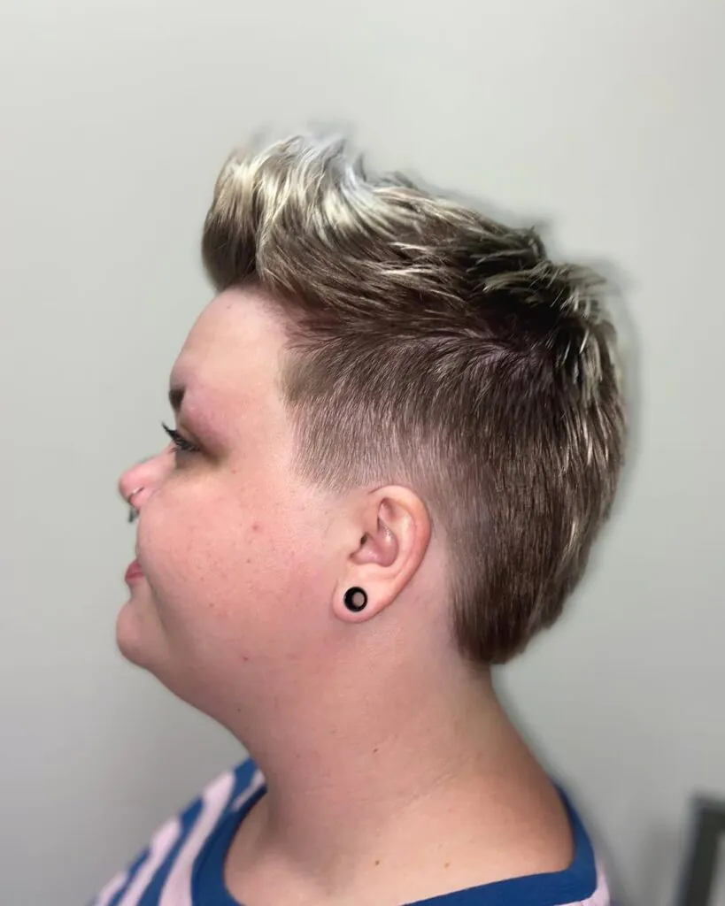 Fauxhawk Mullet