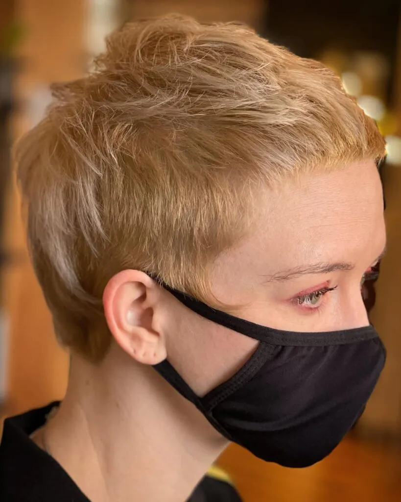 Textured Pixie Mullet