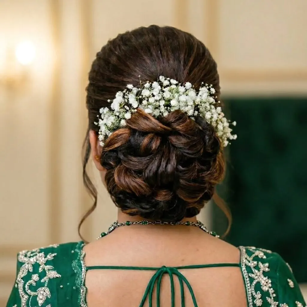 15 Wedding Hairstyles Ideas That Will Make You Feel Like the Main Character on Your Big Day 7 Messy Bridal Bun