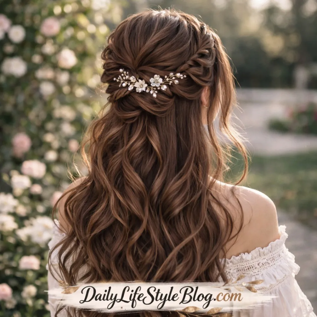 15 Wedding Hairstyles Ideas That Will Make You Feel Like the Main Character on Your Big Day 3 Romantic Loose Waves